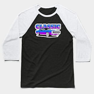 Classic Car- Camaro Illustration Baseball T-Shirt